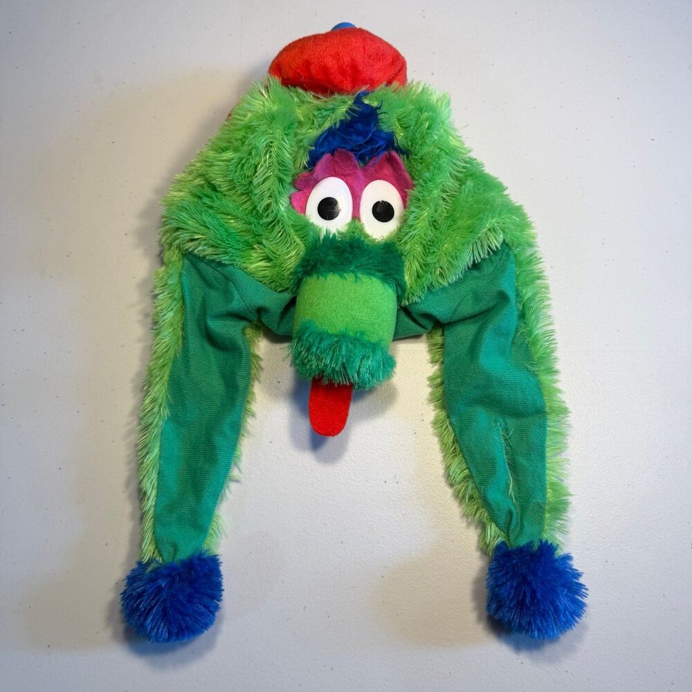 MLB Licensed Phillies Phanatic, dangle hat, Philadelphia Phillies, as is